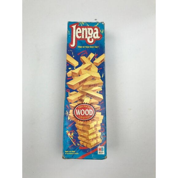 Jenga Milton Bradley Game 2000 - Picture 1 of 3
